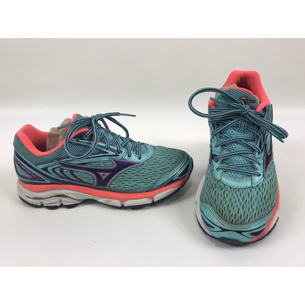 Mizuno Wave Inspire 13 Blue Running Shoes Womens Size 6